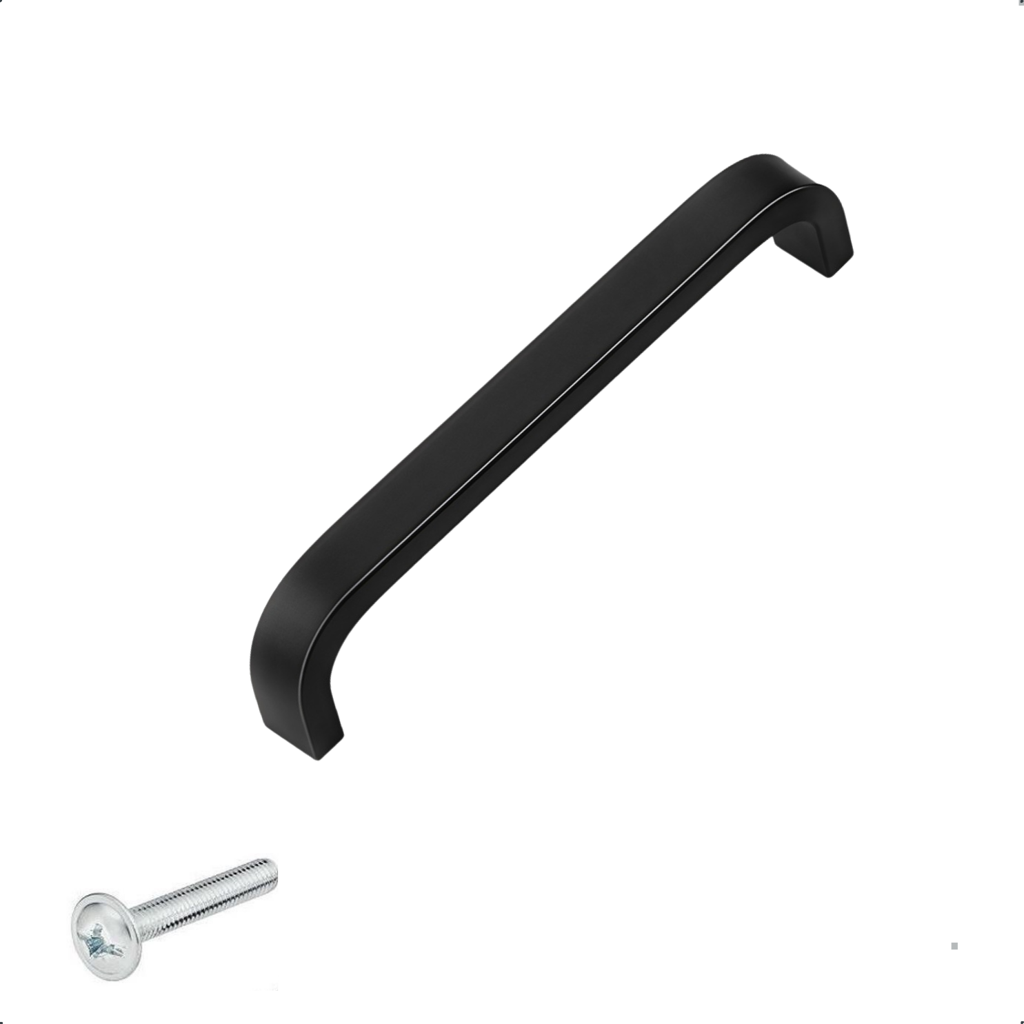 Handgreep York 128 mm Rvs Zwart