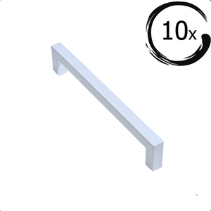 10X Handgreep Twig 96MM Wit