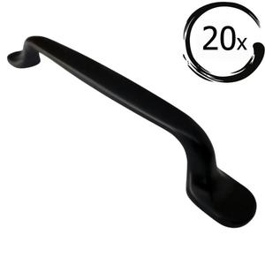 20X Handgreep Amarillo 128 mm Zwart