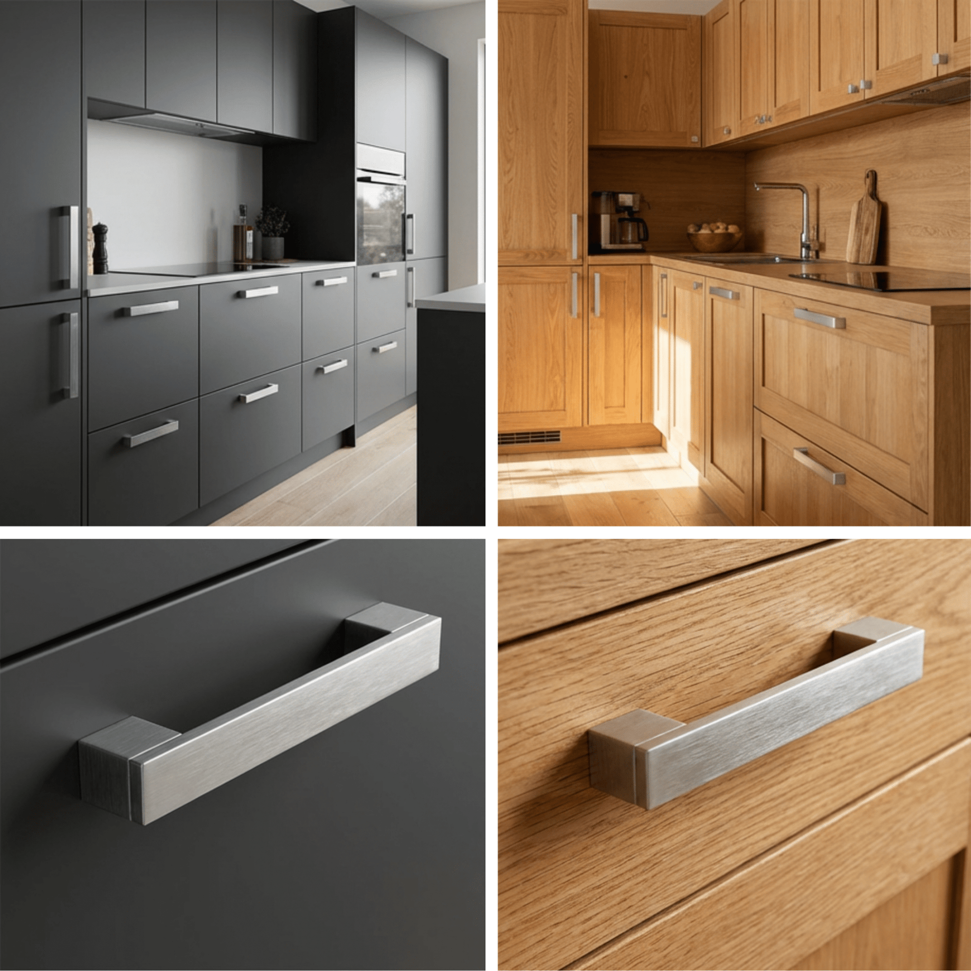 10X Handgreep 128mm Aluminium – Austin - BY MJM - GMJ47-10