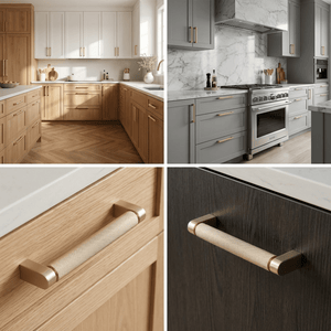 10X Handgreep 128mm RVS Goud – Miami - BY MJM - GMJ31-10