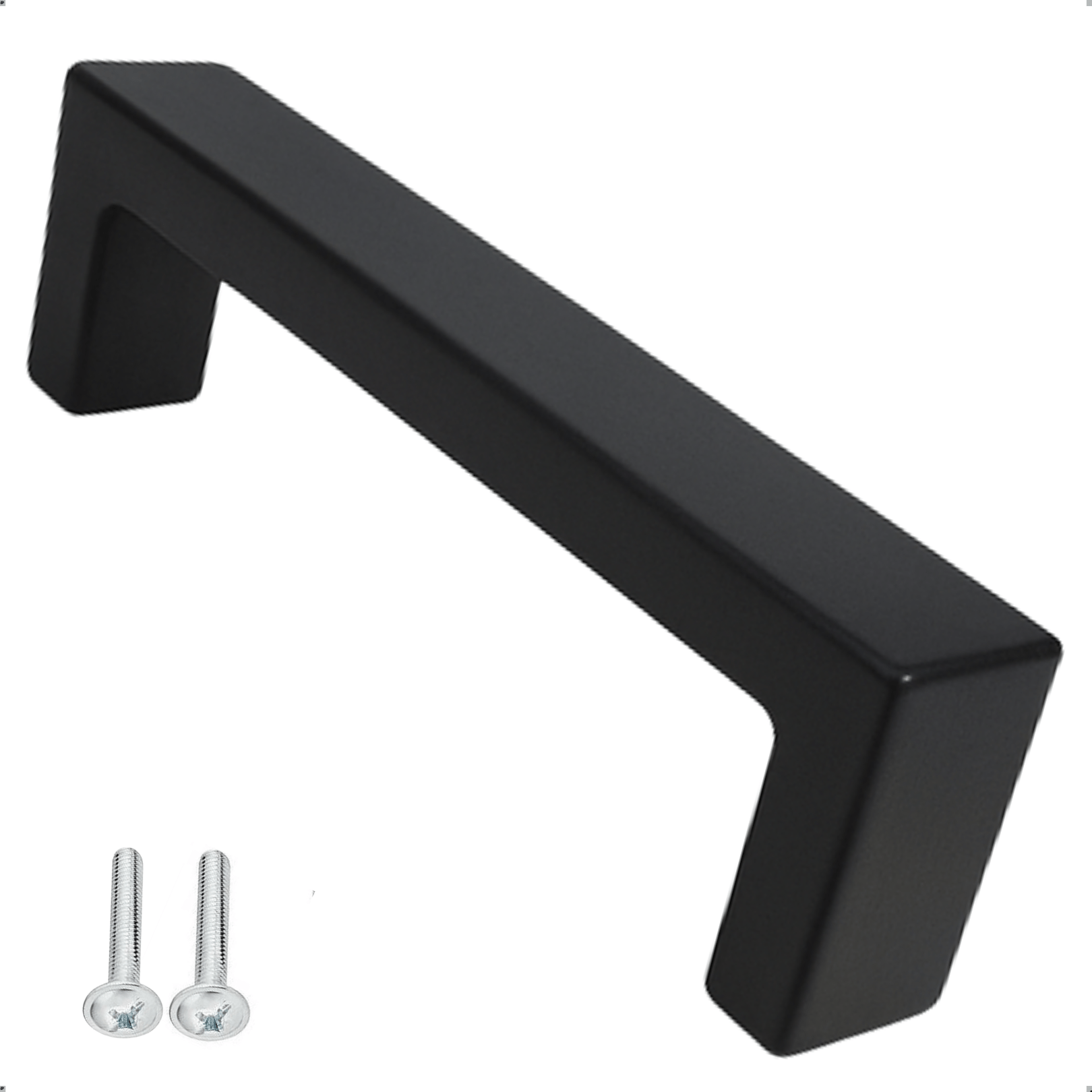 10X Handgreep 128mm RVS Zwart – Atlanta - BY MJM - GMJ05-10