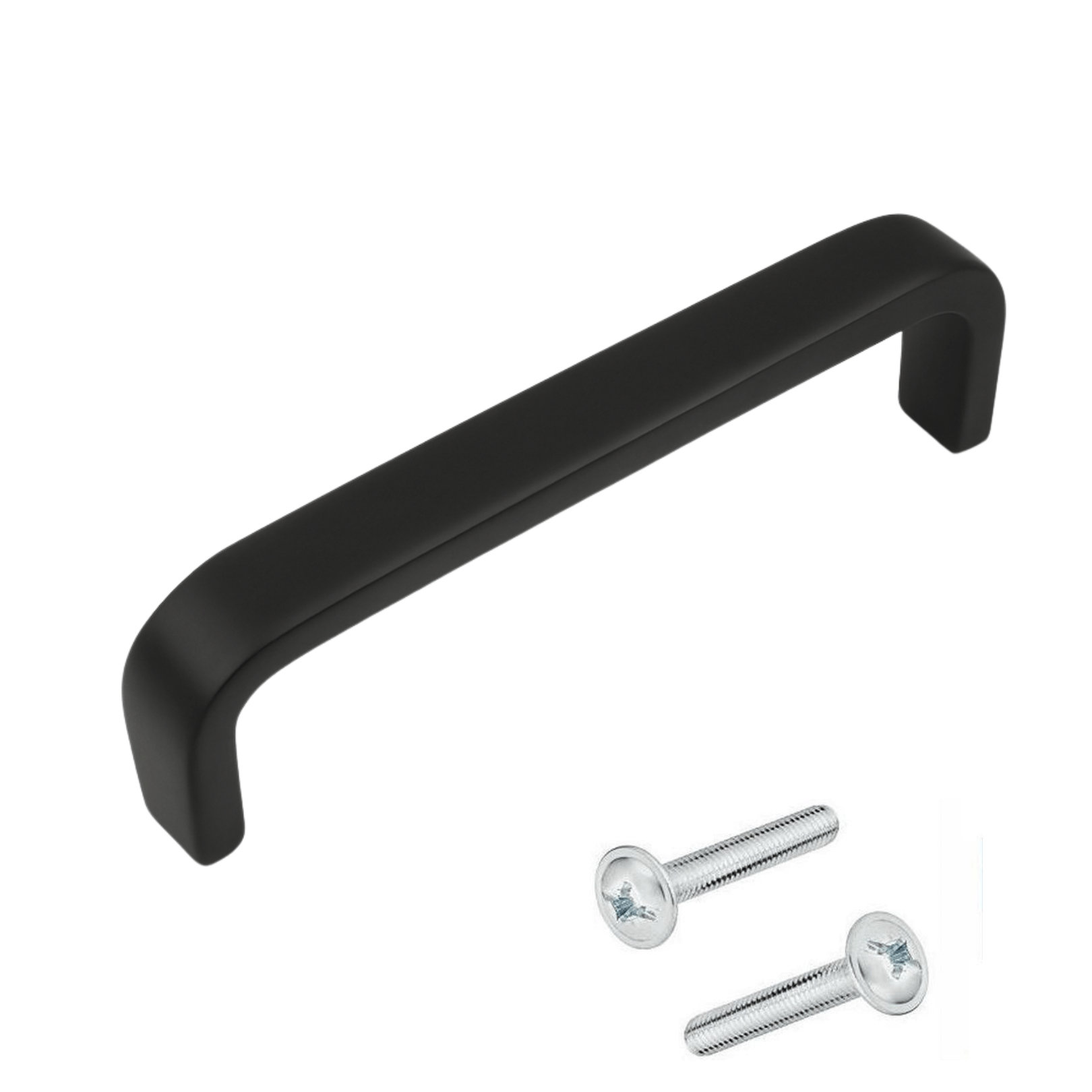 10X Handgreep 128mm RVS Zwart – Tampa - BY MJM - GMJ18-10