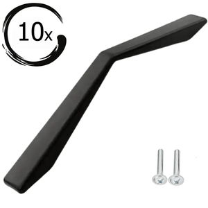 10X Handgreep 128mm Zwart – Ocean - BY MJM - GMJ119-10