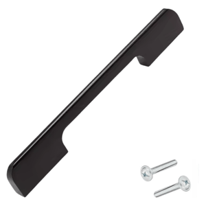 10X Handgreep 160mm Aluminium Zwart – Seattle - BY MJM - GMJ16-10