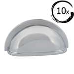 10X Komgreep 76mm Chroom – Columbia - BY MJM - GMJ81-10