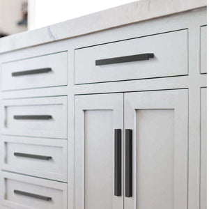 20X Handgreep Reno 128 mm Aluminium Zwart