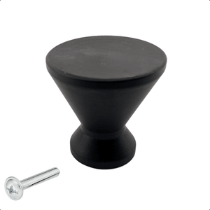 10X Deurknop Dover Zwart