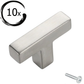 10X Meubelknop 50mm RVS – Dallas