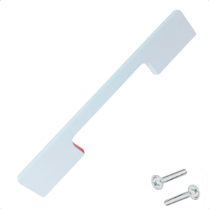 10X Handgreep Seattle 128 mm Aluminium Wit