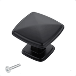 20X Deurknop 31mm Aluminium Zwart – Texas - BY MJM - GMJ106-20