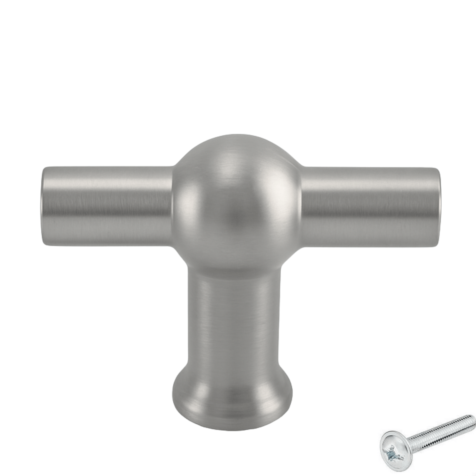 20X Deurknop 48mm RVS – Kansas T - greep - BY MJM - GMJ53-20