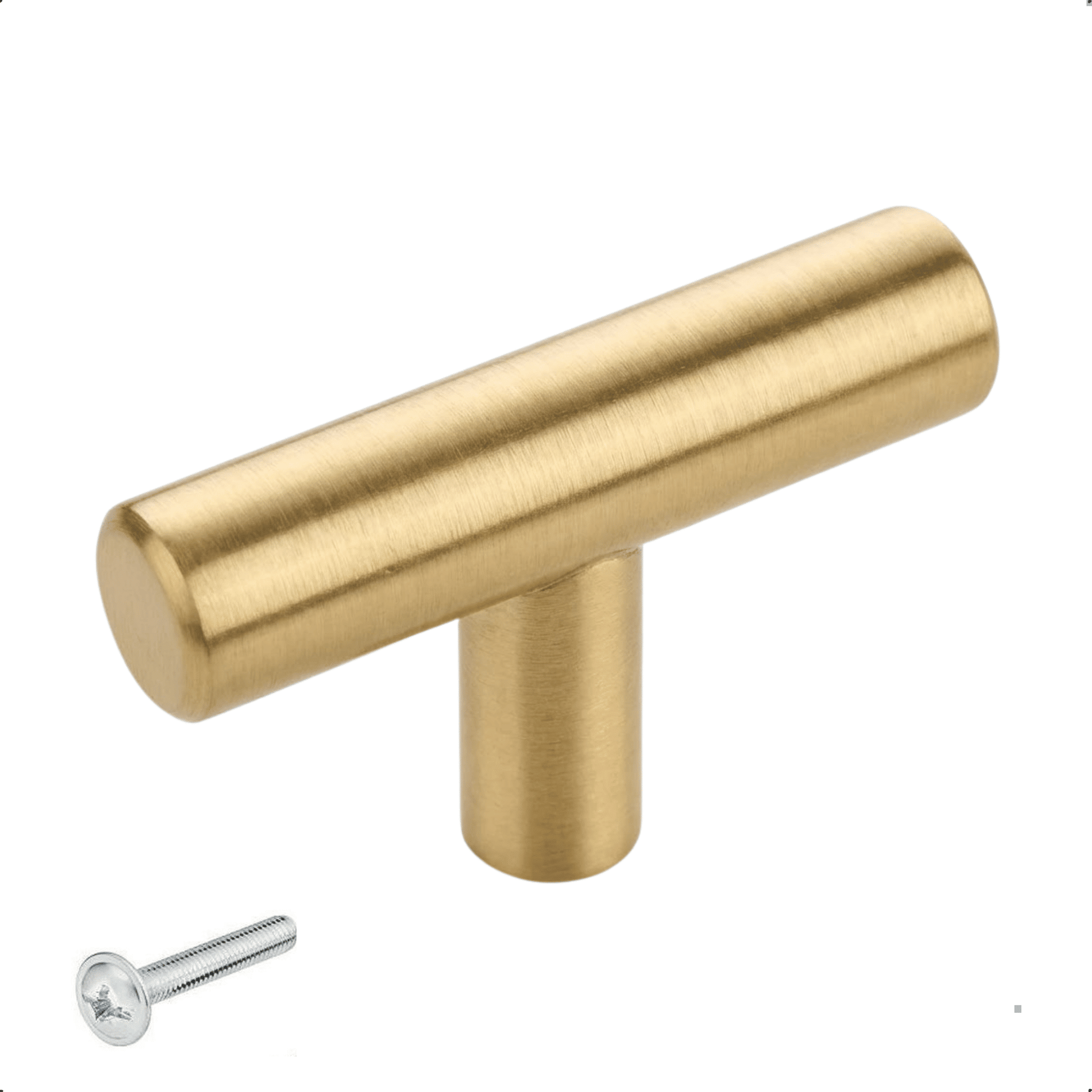 20X Deurknop 50mm RVS Goud – Denver (kopie) - BY MJM - GMJ121-20