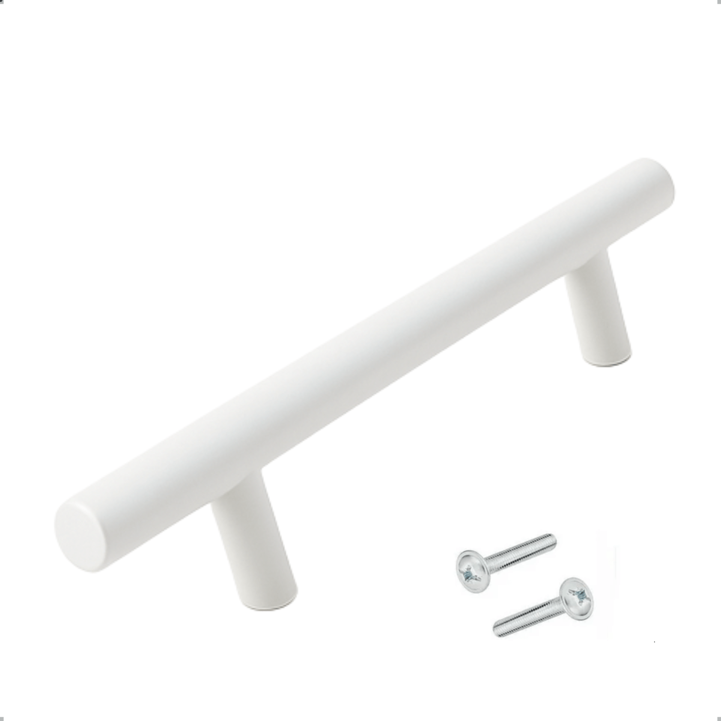 20X Handgreep 128mm RVS Wit – Denver - BY MJM - GMJ56-20