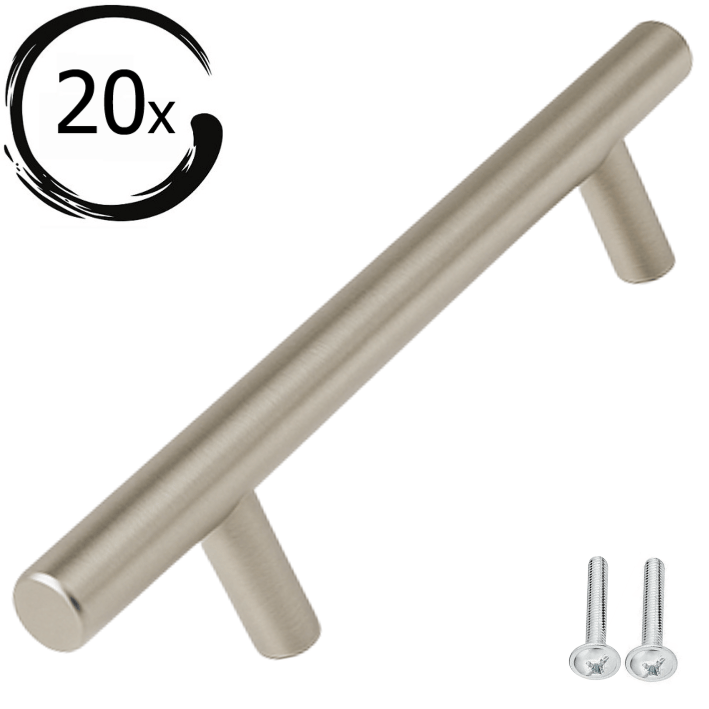 20X Handgreep 160mm RVS – Denver - BY MJM - GMJ85-20