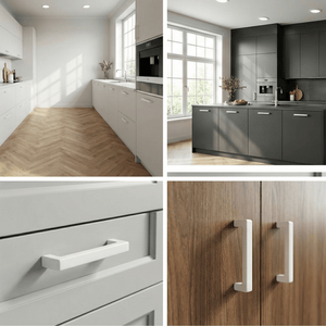 20X Handgreep 224mm RVS Wit – Dallas - BY MJM - GMJ63-20