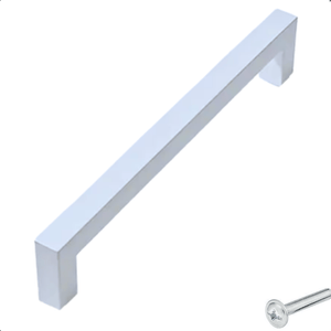 20X Handgreep 96mm Aluminium Wit – Twig - BY MJM - GMJ116-20