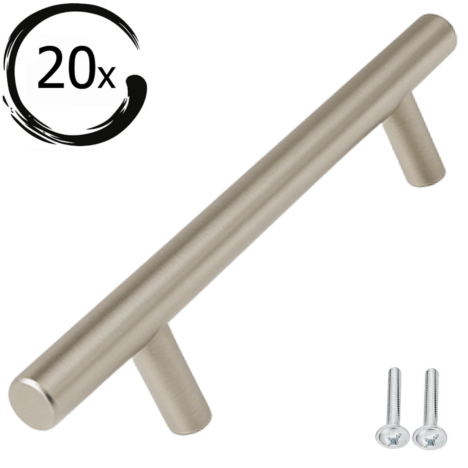 20X Handgreep 96mm RVS – Denver - BY MJM - GMJ111-20