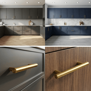 20X Handgreep 96mm RVS Goud – Denver - BY MJM - GMJ112-20