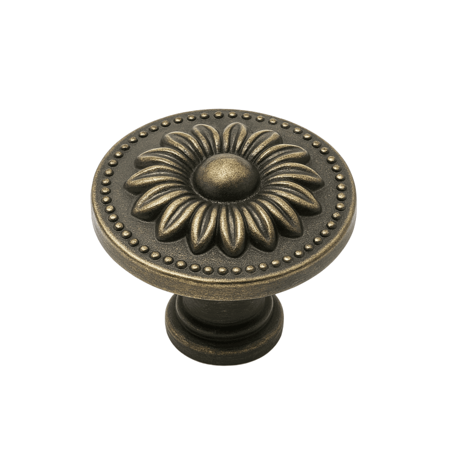 20X Meubelknop 31mm Brons – Orleans - BY MJM - GMJ96-20