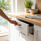 Handgreep 160mm RVS Walnoot Look – Cedar