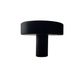 Deurknop Circle 40 mm Knop Rond Zwart