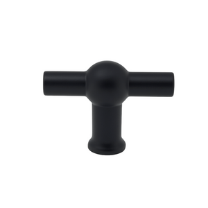 Furniture knob T-Handle black