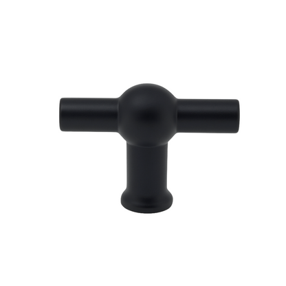 Deurknop Kansas 48 mm Zwart