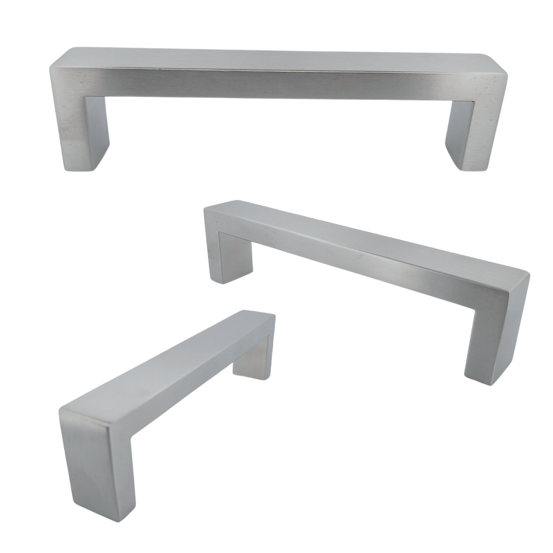 Handle 128 mm Robust stainless steel