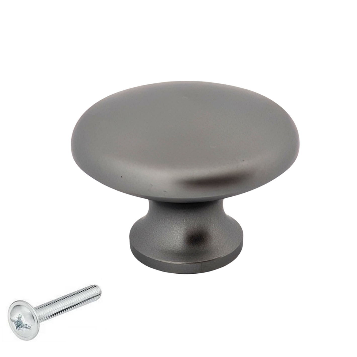 Deurknop Macon 27 mm Grijs
