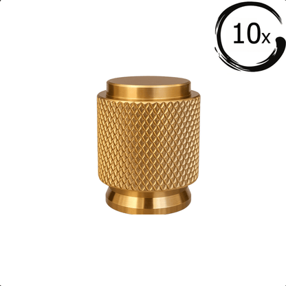 10X Deurknop Dodge Goud