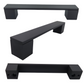 Handgreep Austin 128 mm Aluminium Zwart