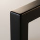 Handgreep 128mm RVS Zwart – Dallas