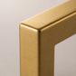 10X Handgreep 160mm RVS Goud – Dallas