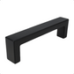 Detail afgeronde vorm Atlanta handgreep 160mm mat zwart