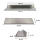 Handgreep Fargo 150 mm Aluminium