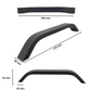 Handle Modern black matt 160 MM