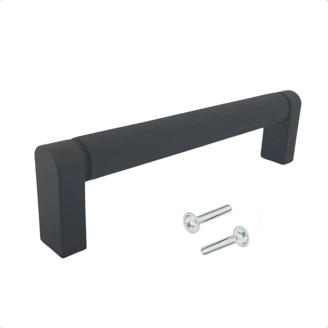 Handgreep Miami 128 mm RVS Zwart