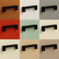 Handgreep Atlanta 96 mm RVS Zwart