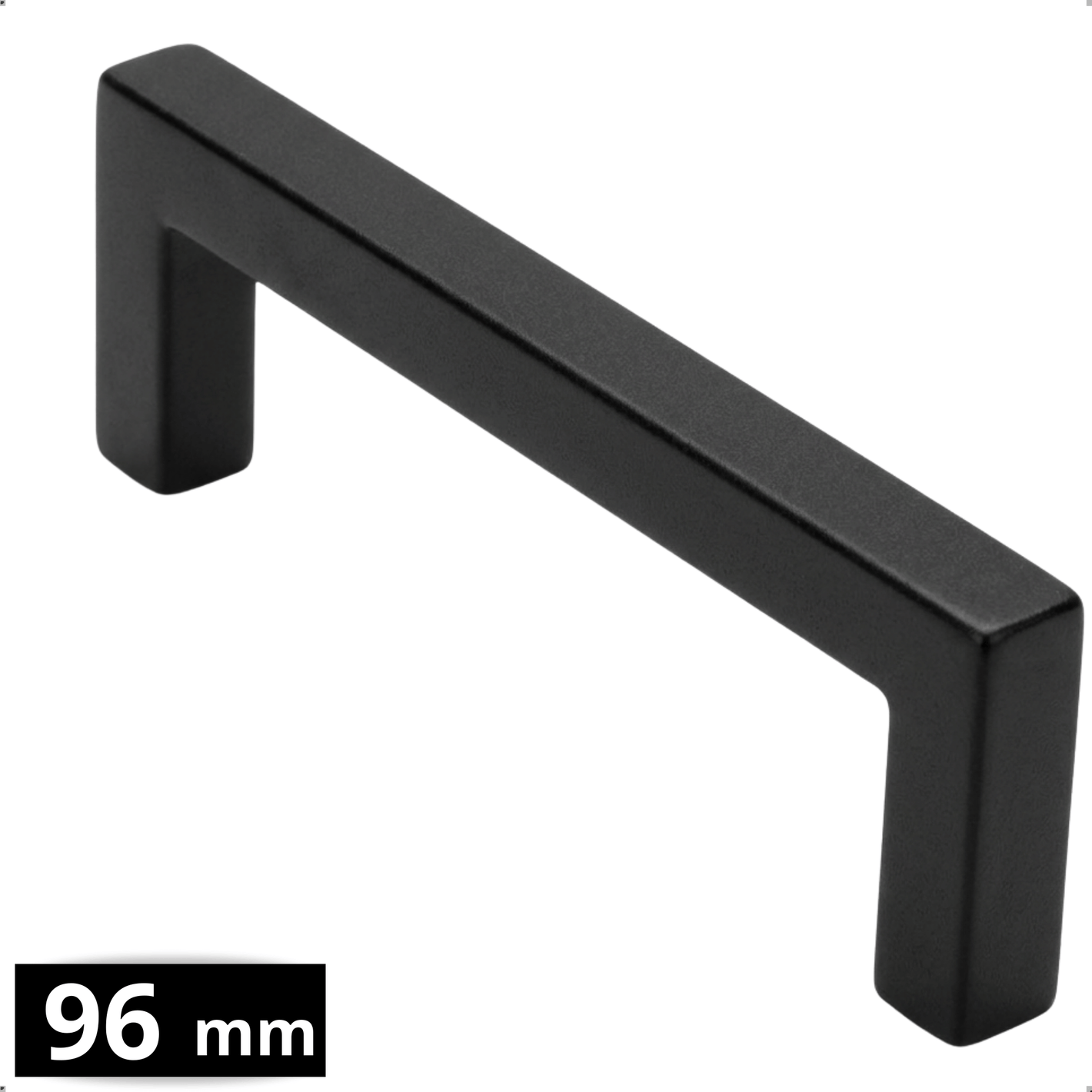 Handle Black 128 mm Modern