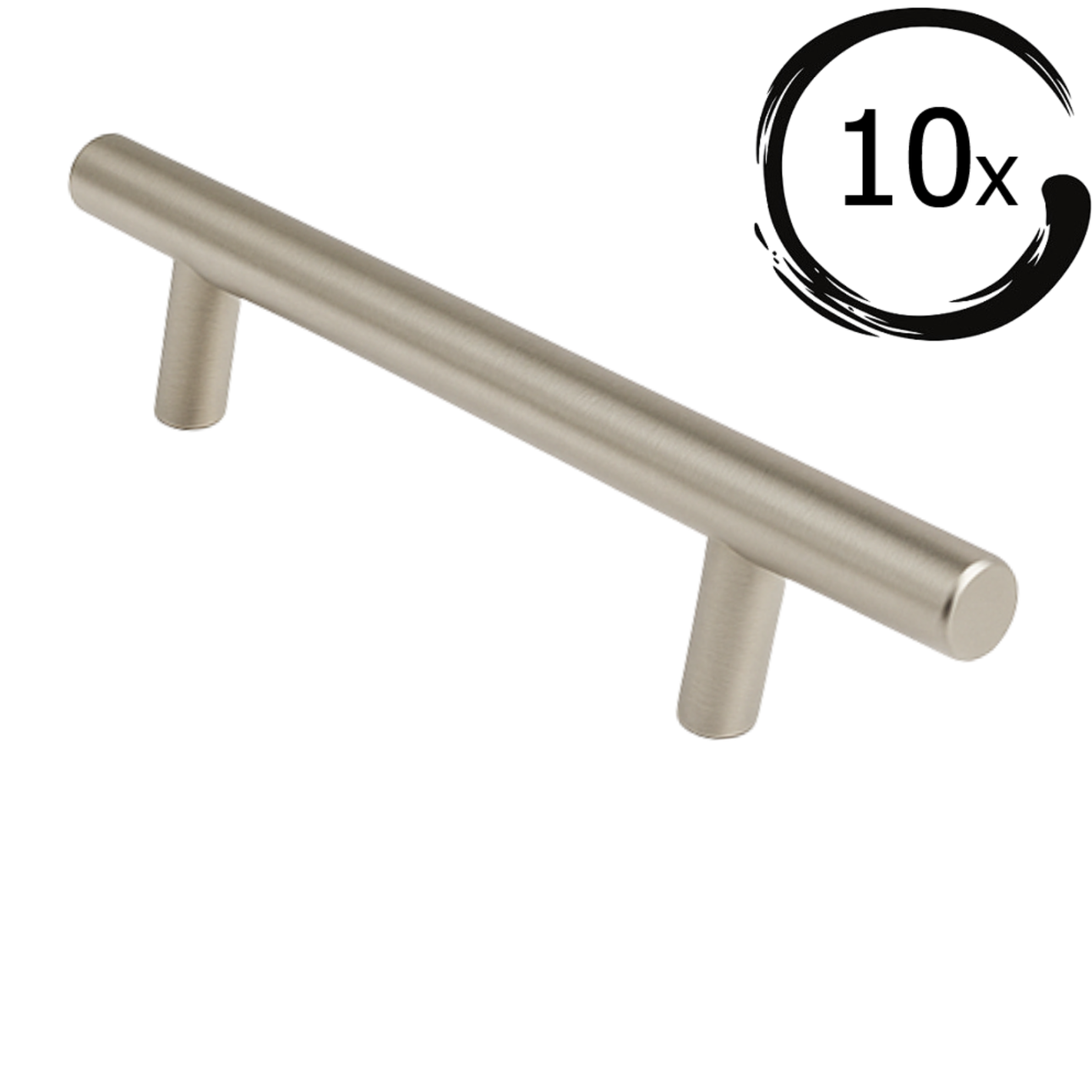 10X Handgreep Denver 160 mm RVS