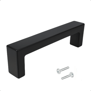 20X Handgreep Atlanta 96 mm RVS Zwart