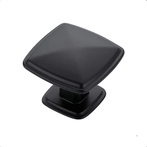 Deurknop 31mm Aluminium Zwart – Texas - BY MJM - GMJ106