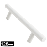 Handgreep 128mm RVS Wit – Denver - BY MJM - GMJ56