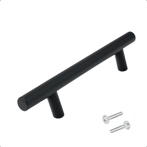 Handgreep 128mm RVS Zwart – Denver - BY MJM - GMJ06