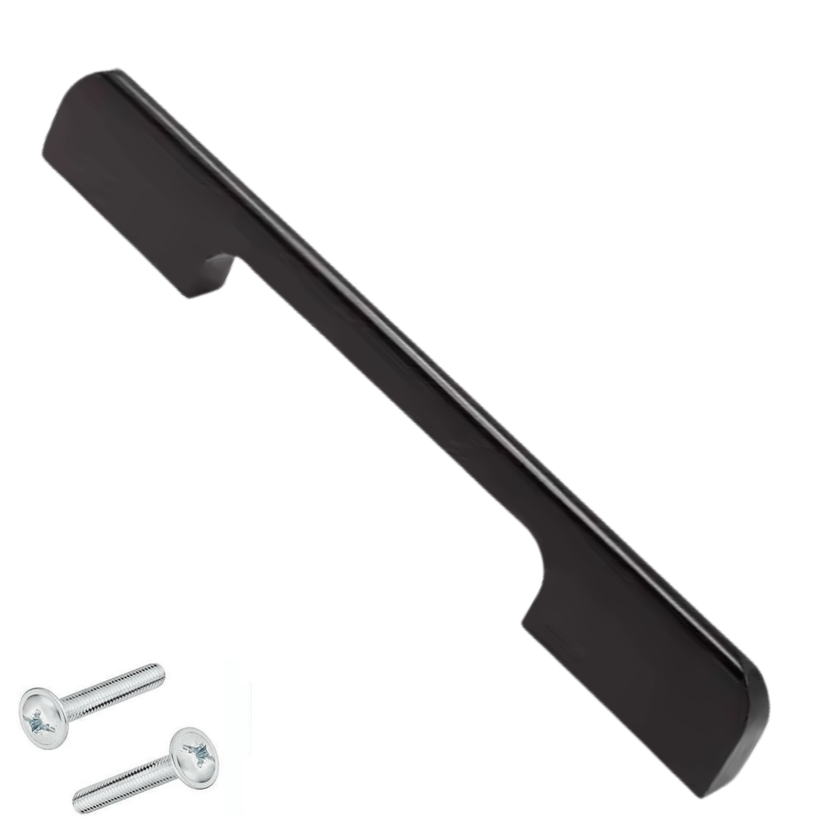 Handgreep 128mm/160mm Aluminium Zwart – Seattle - BY MJM - GMJ03