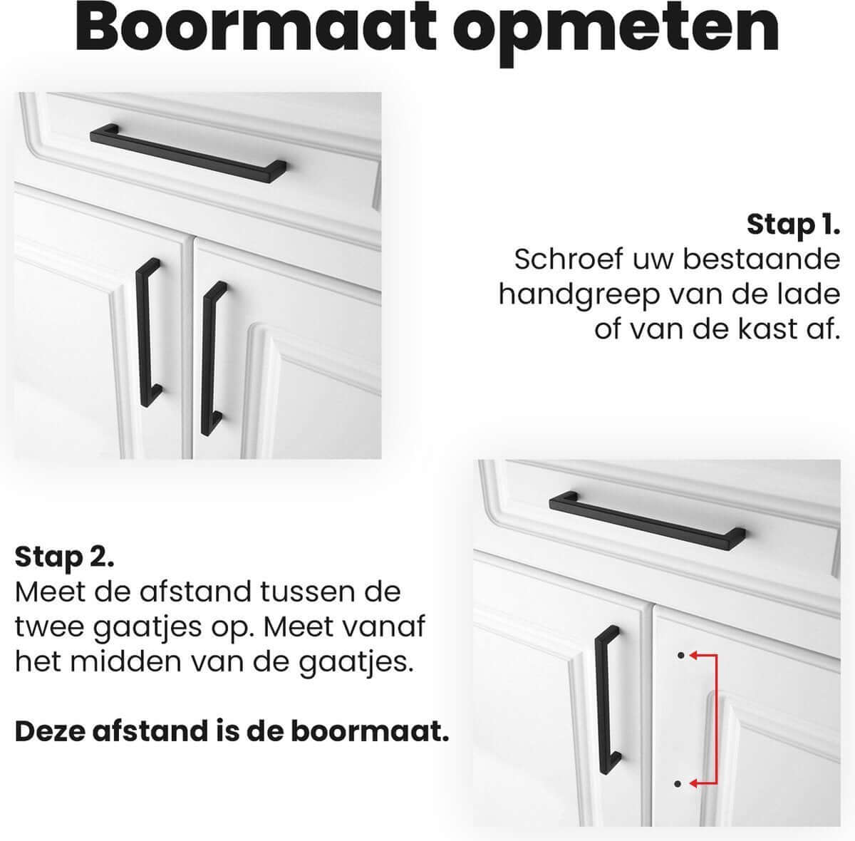 Handgreep 160mm Aluminium Mat – Chicago - BY MJM - GMJ21