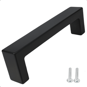 Handgreep 160mm RVS Zwart – Atlanta - BY MJM - GMJ14