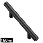 Handgreep 160mm RVS Zwart – Denver - BY MJM - GMJ09