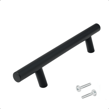 Handgreep 160mm RVS Zwart – Denver - BY MJM - GMJ09